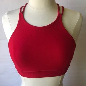 Lululemon Trinity Bra Currant Red
